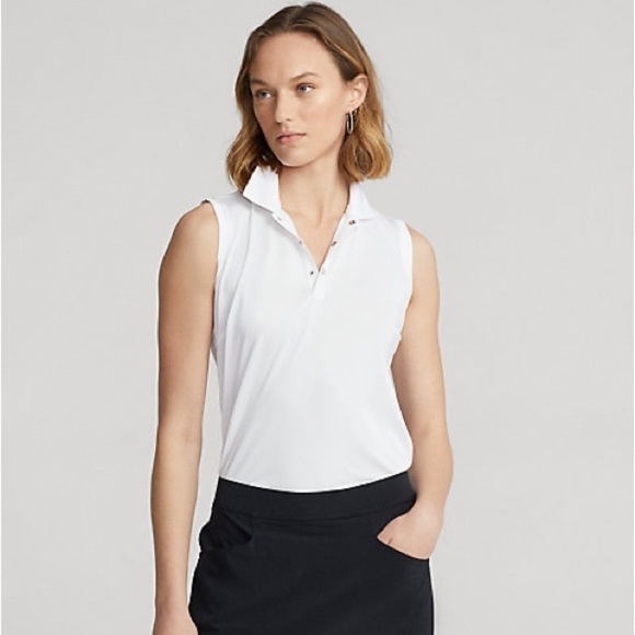 Rlx RALPH LAUREN Sleeveless Piqué Polo golf Shirt, size L - Picture 1 of 6